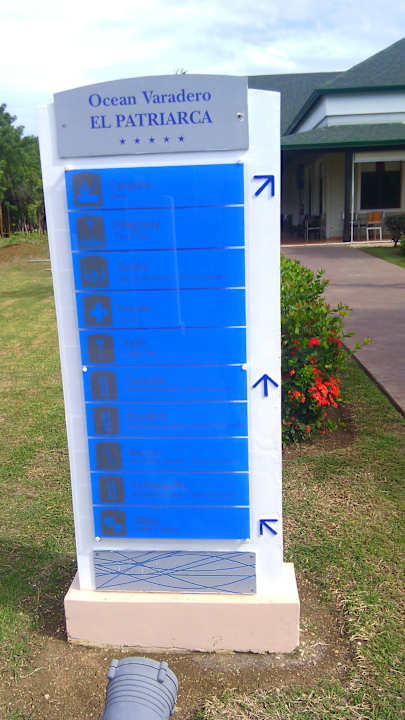 Wegweiser Valentin El Patriarca Varadero