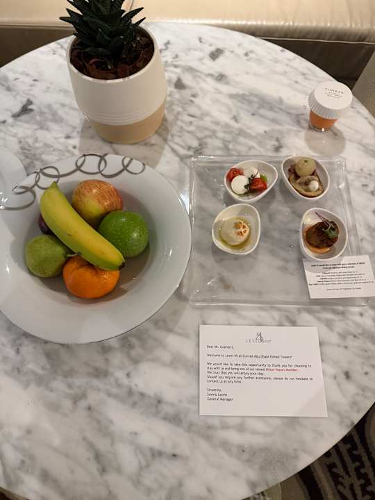 Zimmer Conrad Abu Dhabi Etihad Towers