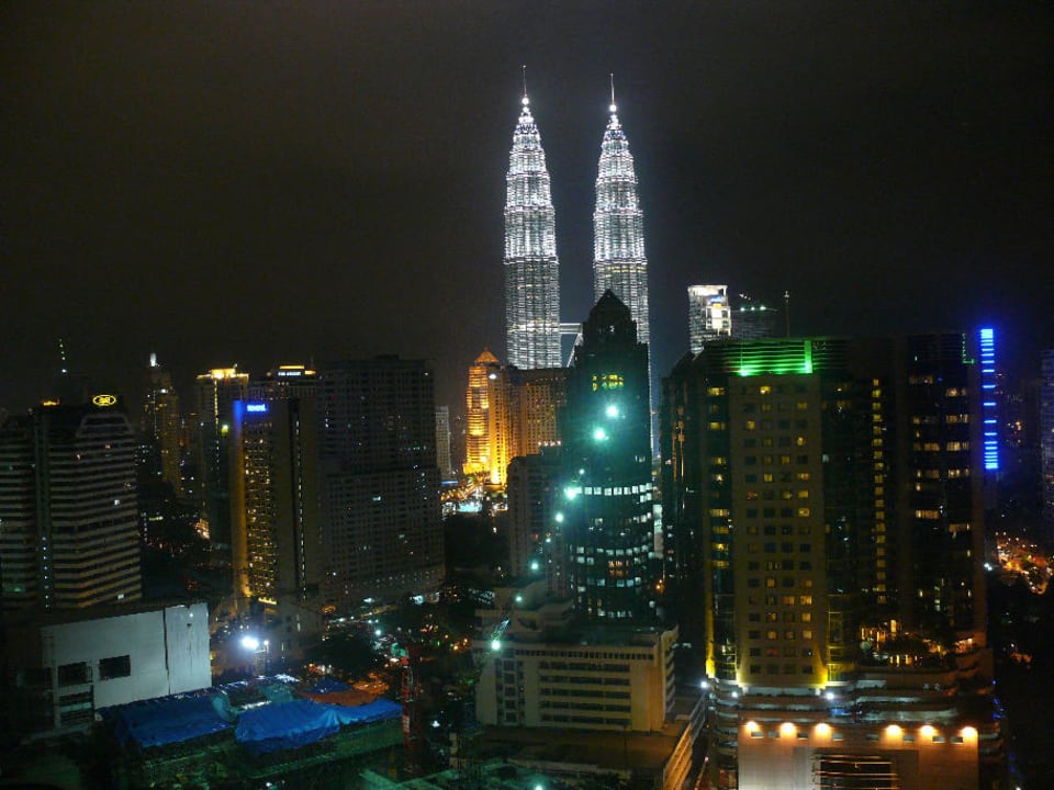 Aussicht vom Zimmer Hotel The Westin Kuala Lumpur