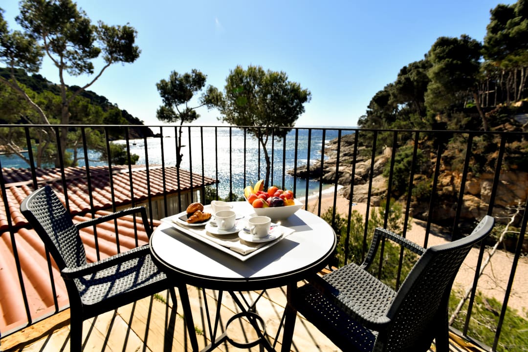 Ausblick Hotel Hostalillo Tamariu