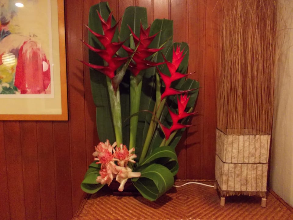 Deko aus echten Blumen Club Santana Beach Resort