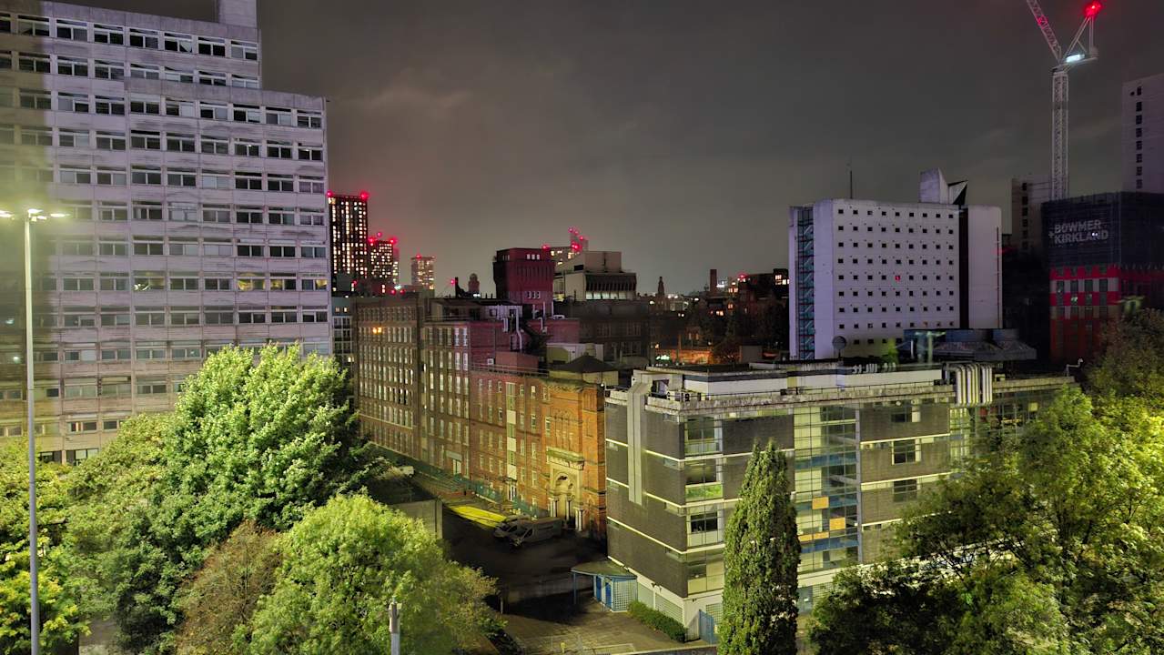 Ausblick Manchester Marriott Hotel Piccadilly
