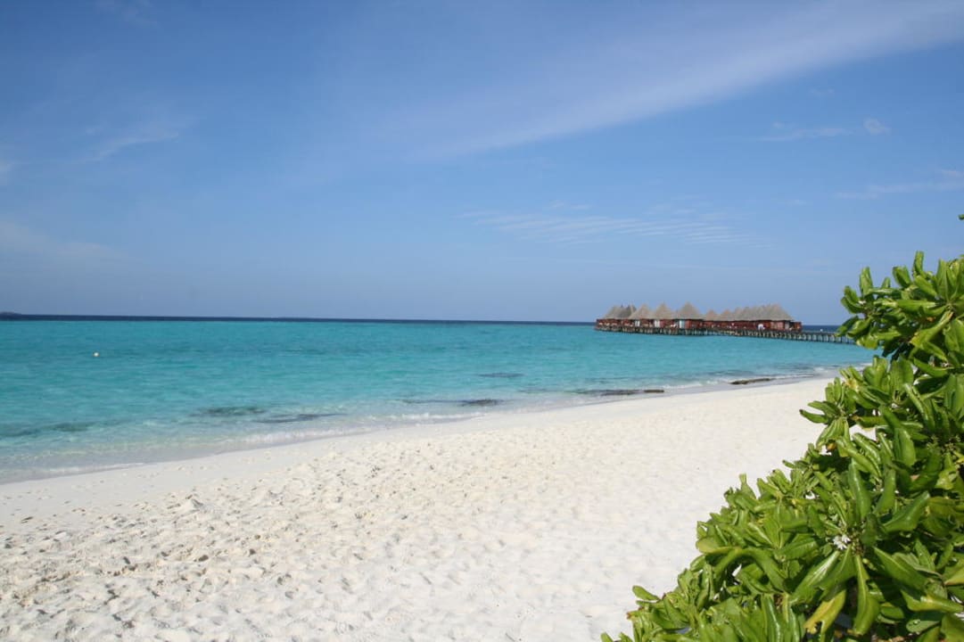 Langunenseite Angaga Island Resort