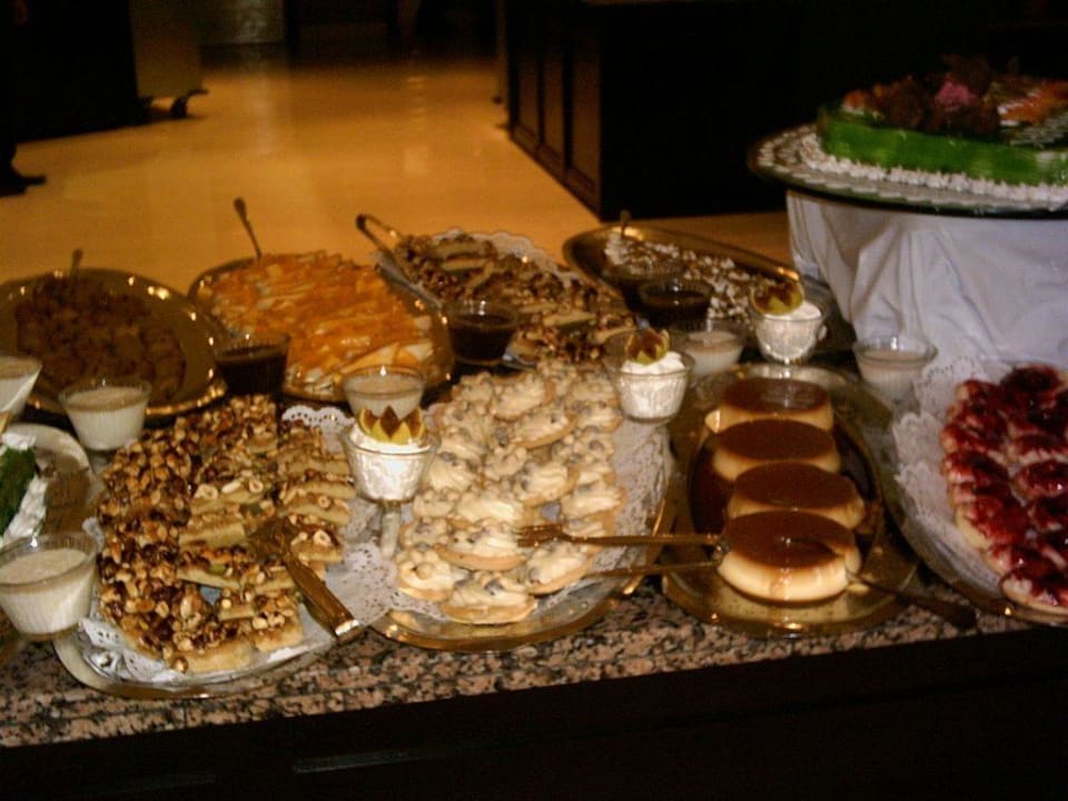 Teil vom Süßspeisenbuffet Hotel Turquoise Turquoise Hotel