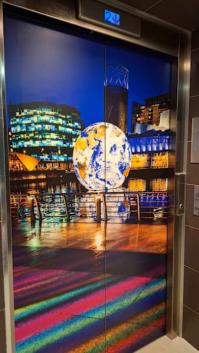 Lobby Manchester Marriott Hotel Piccadilly