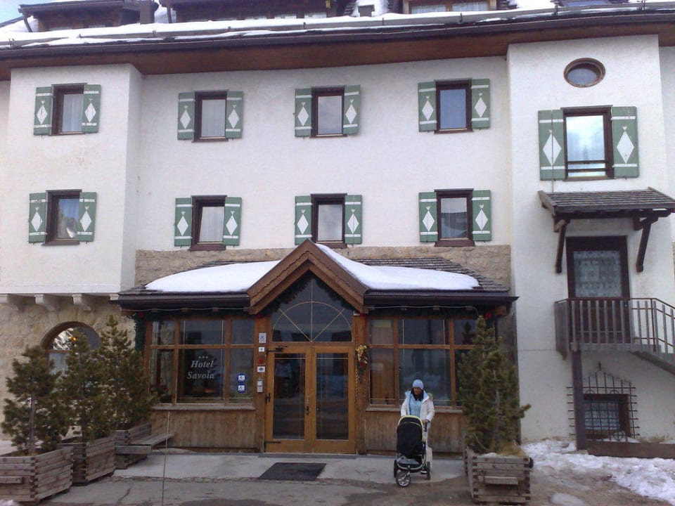 Eingang Hotel Savoia