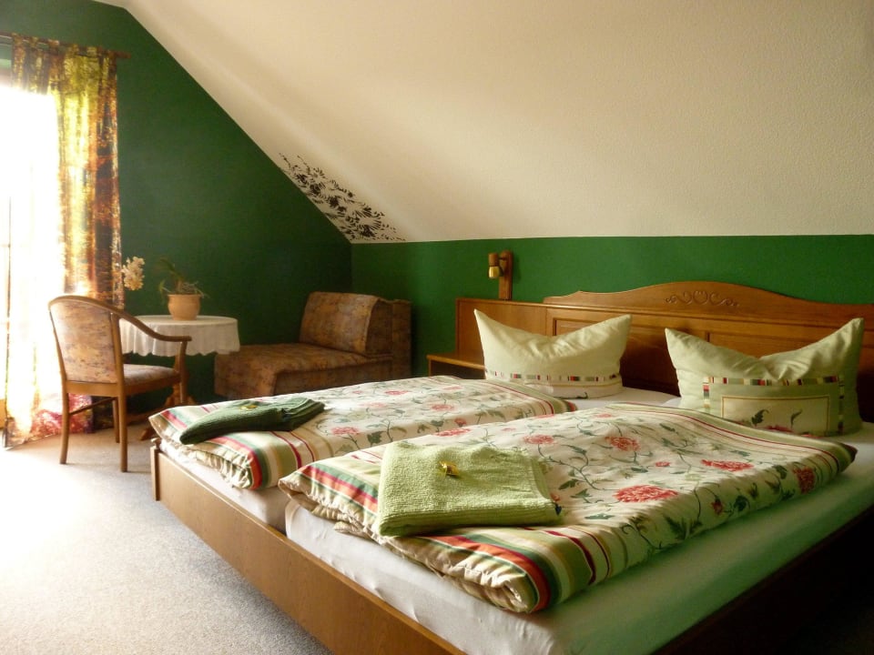 Unsere Doppelzimmer Pension Grünes Herz