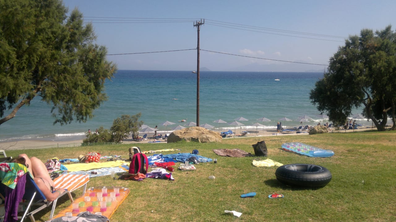 Widok na plaze Atlantica Mikri Poli Kos