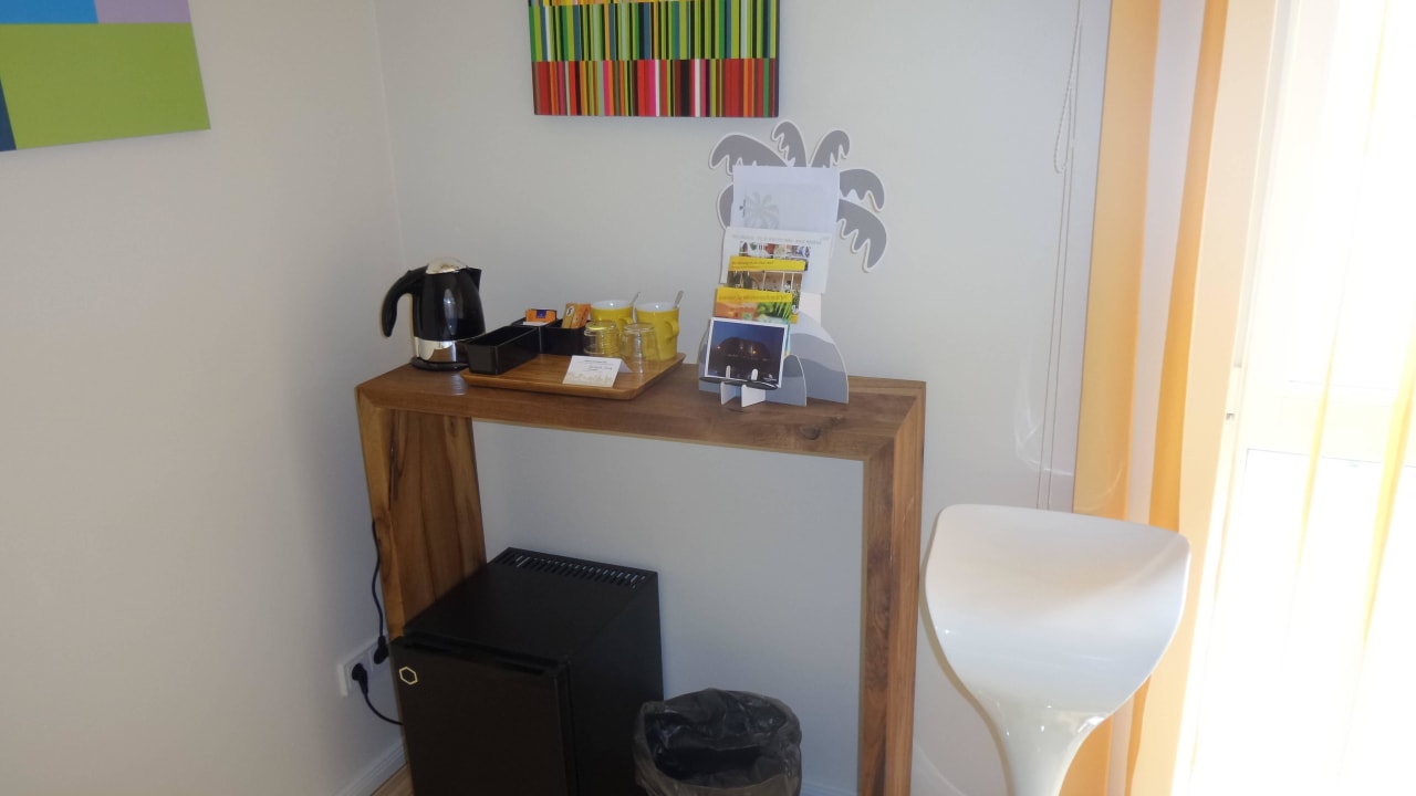 Getränke und Kühlschrank Tropical Islands Resort