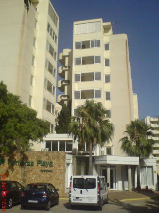 Eingang nochmal Protur Palmeras Playa Aparthotel