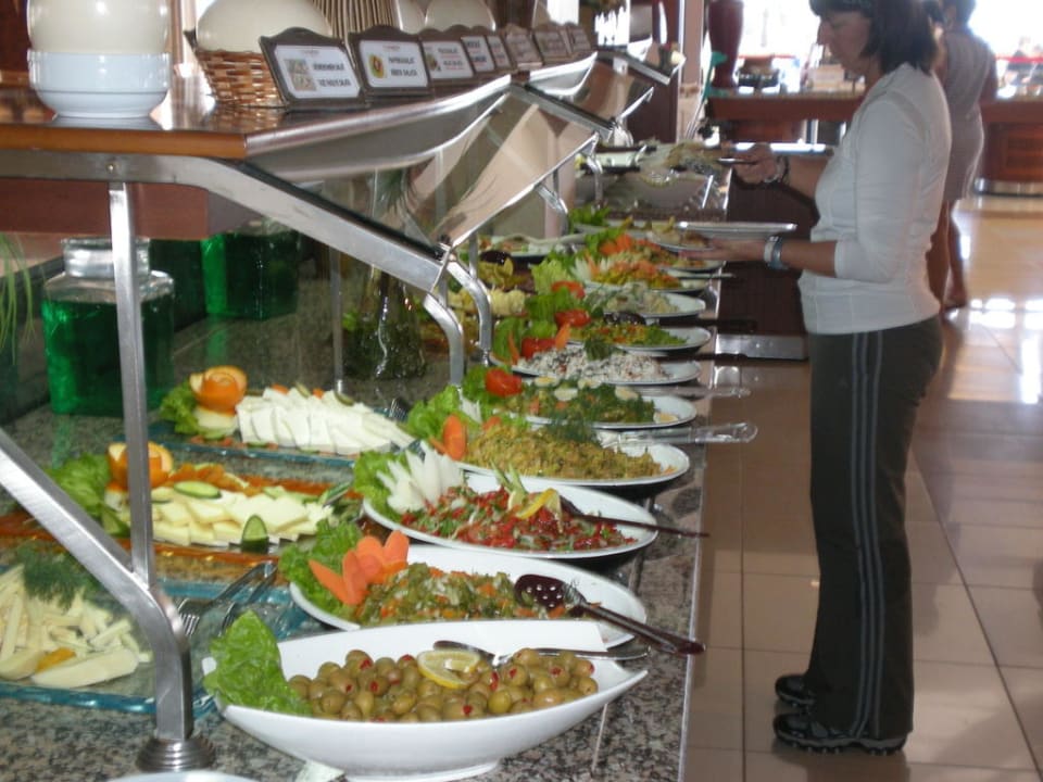Buffet de crudites Trendy Aspendos Beach Hotel