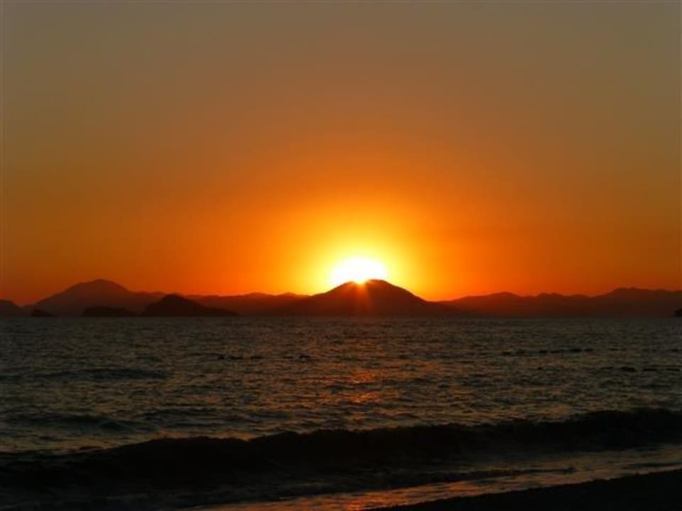 Sonnenuntergang Jiva Beach Resort