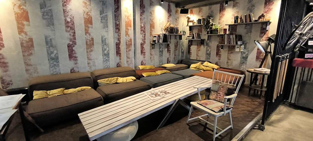 Lobby 25hours Hotel Wien beim MuseumsQuartier