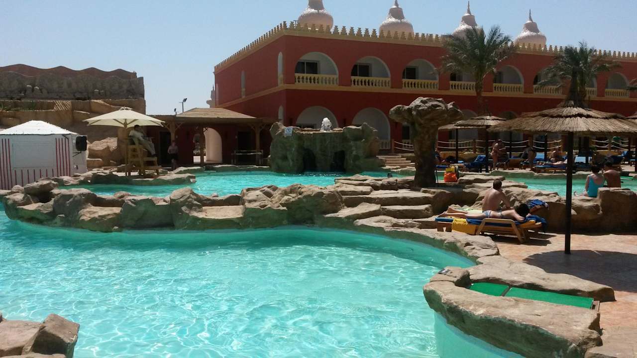 Einer der Pools Pickalbatros Alf Leila Wa Leila Resort - Neverland Hurghada