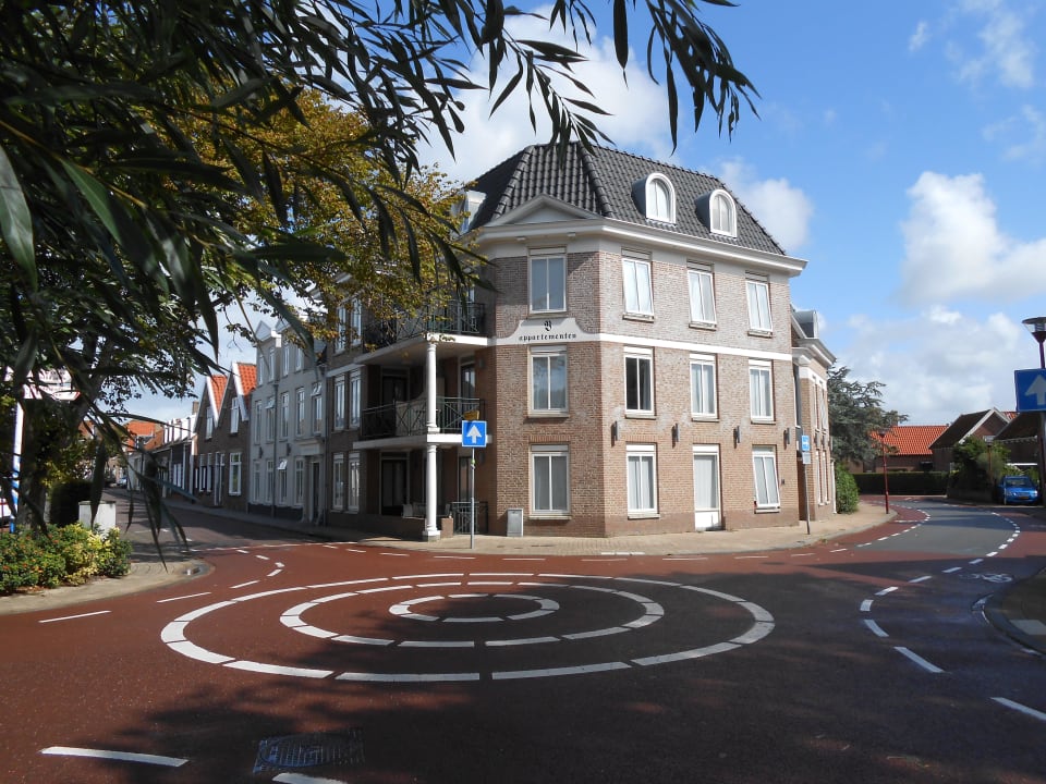 Straßenecke Singel /Westweg Hotel B's Strandappartementen