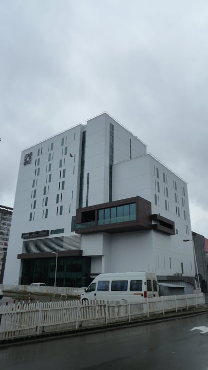 Rückansicht Hotel Kronwell Brasov