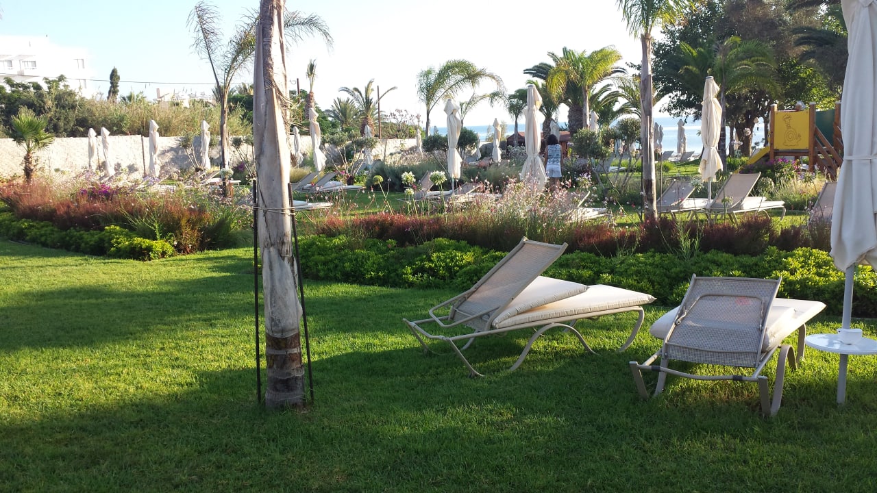 Gartenanlage Crystal Springs Beach Hotel