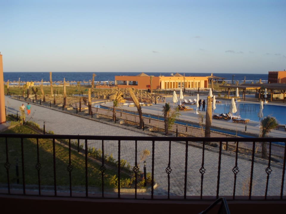 Meerblick vom Balkon Three Corners Happy Life Beach Resort