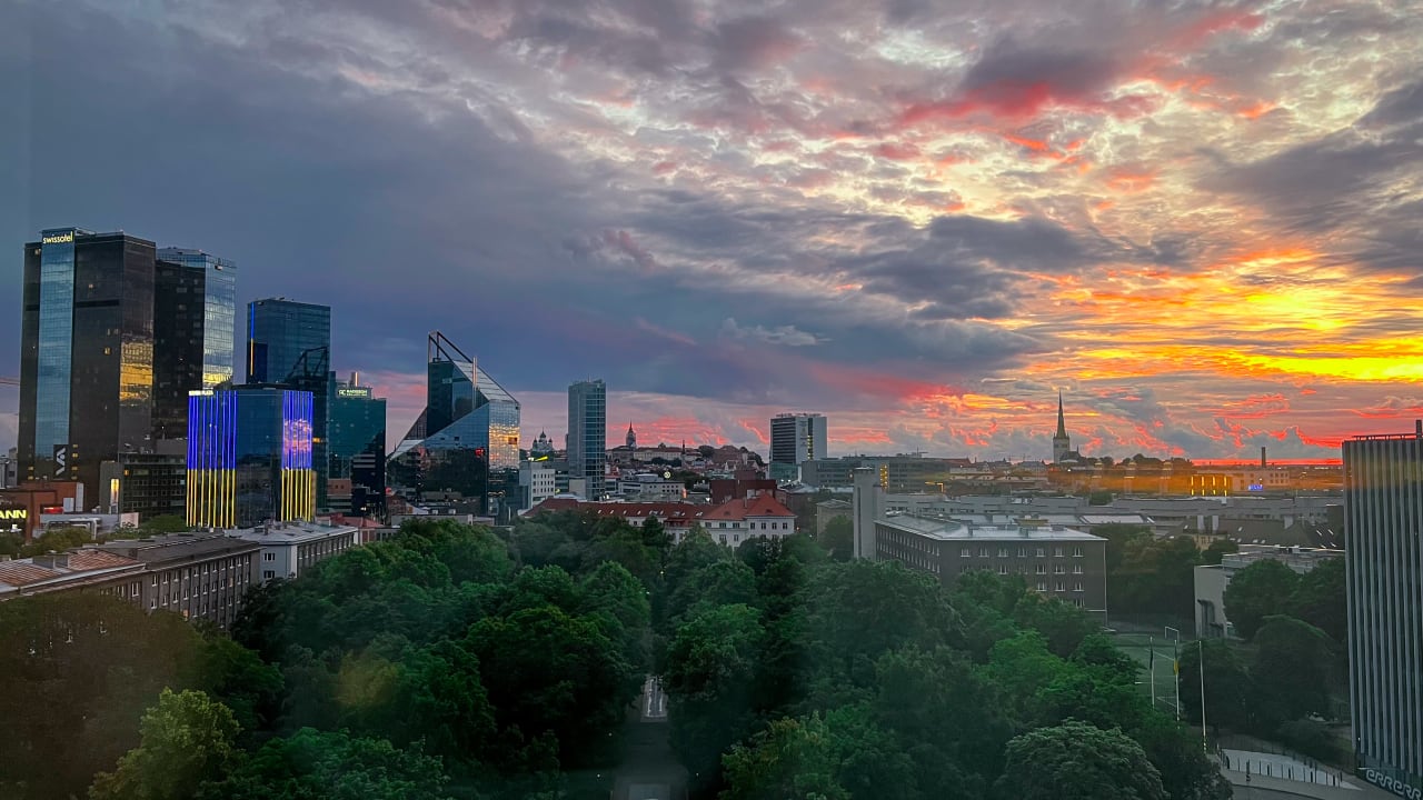 Ausblick Hilton Tallinn Park