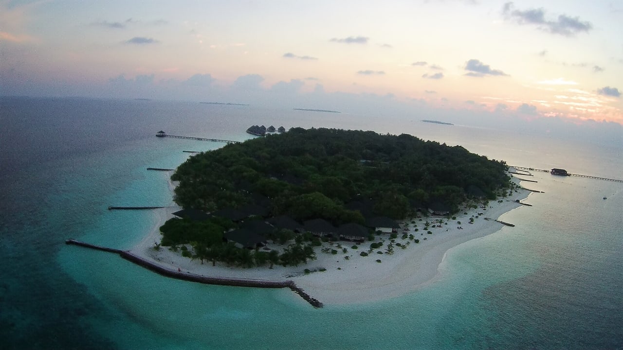 Von oben Adaaran Select Meedhupparu Island Resort - Premium All Inclusive