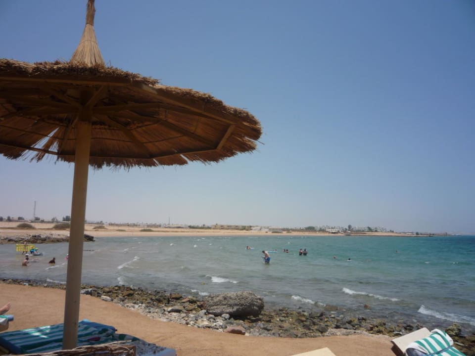 Kilometer langer Strand Beach Albatros Resort