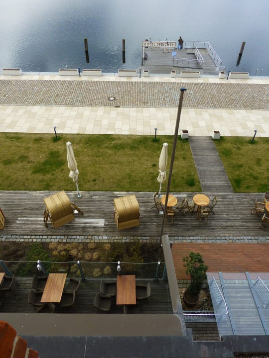 Ausblick Hotel Speicher am Ziegelsee