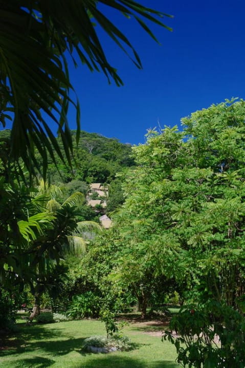 Gartenanlage mit Blick auf Villa de Charme Le Domaine de l'Orangeraie