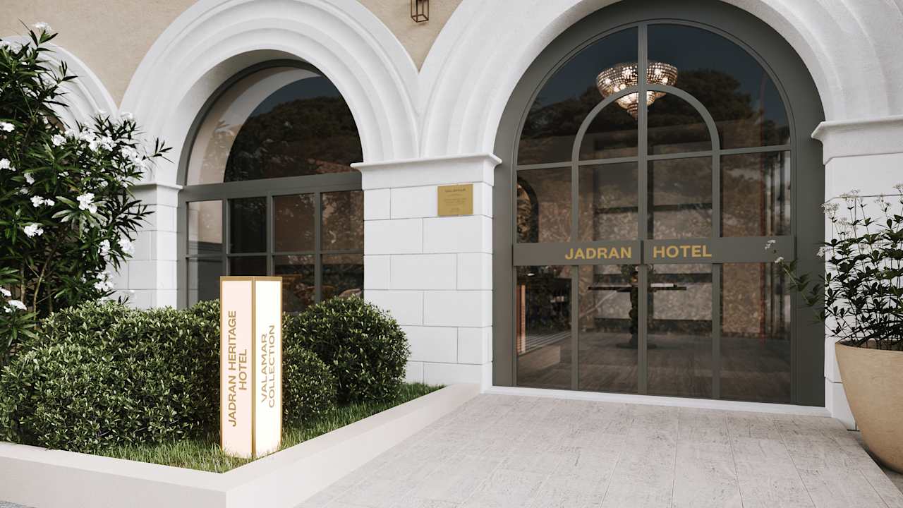 Außenansicht Jadran Heritage Hotel, Valamar Collection