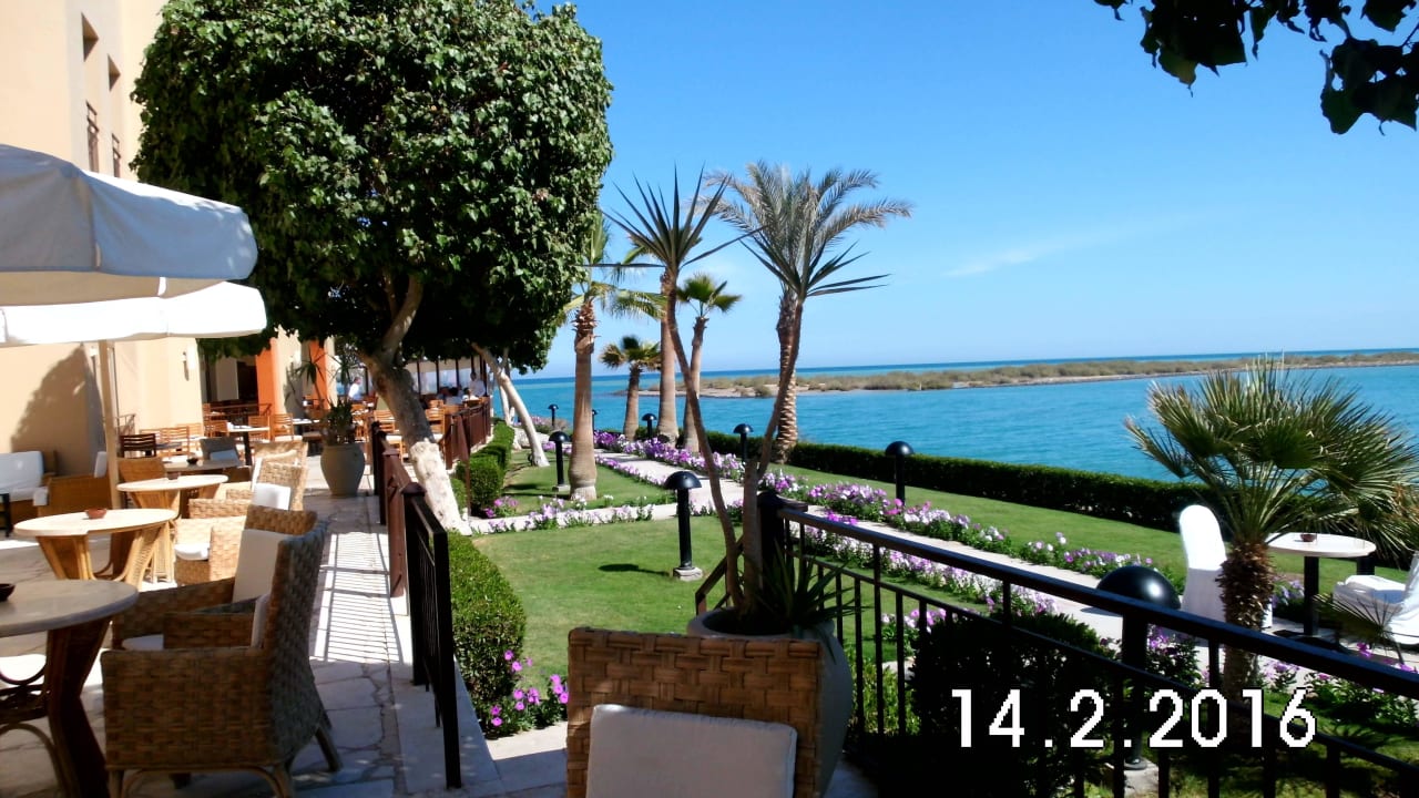 Terrasse mit Gartensicht Hotel Three Corners Ocean View prestige - Adults only