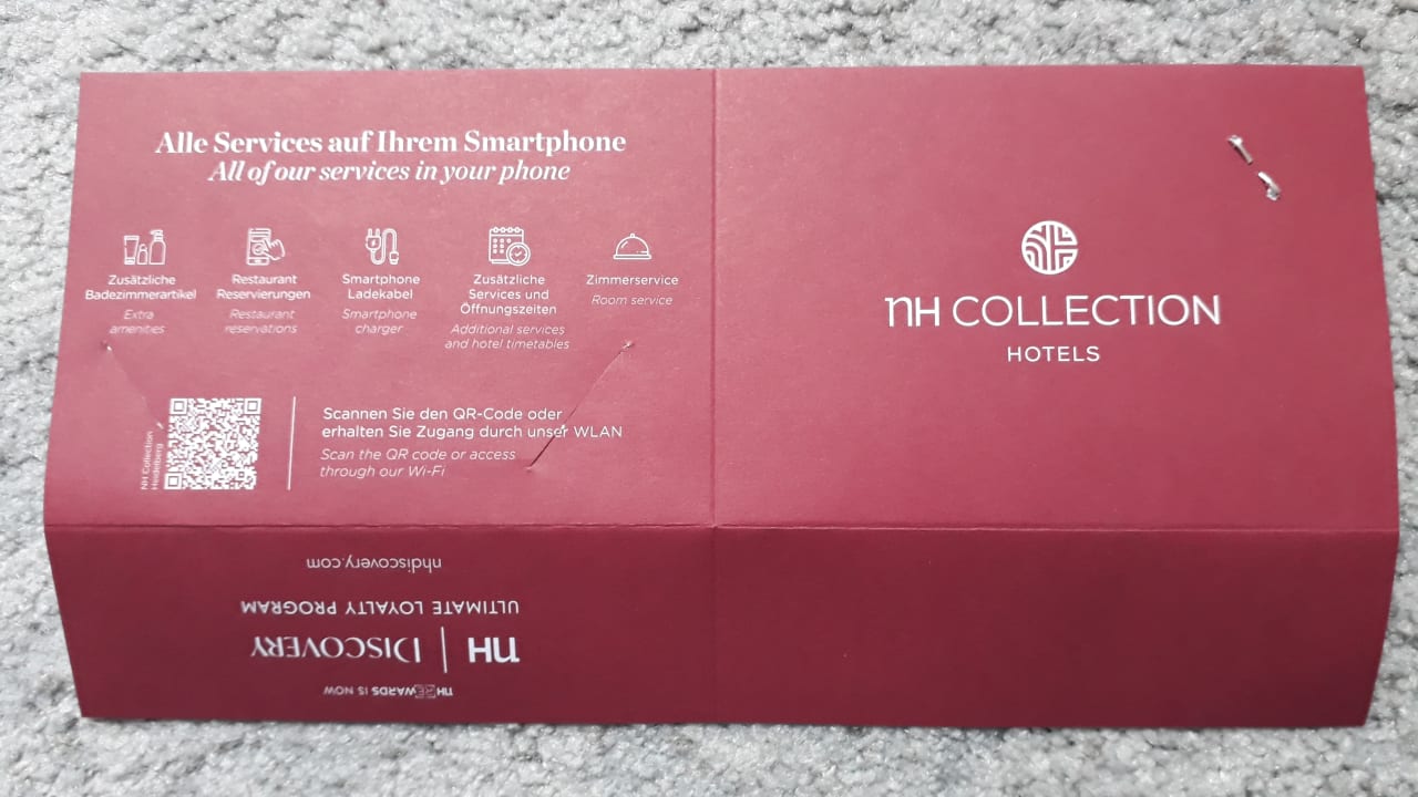 Zimmer Hotel NH Collection Heidelberg