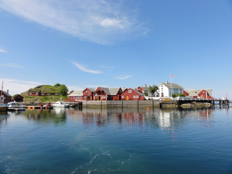 Anreise mit dem Schiff  Hotel Haholmen Havstuer