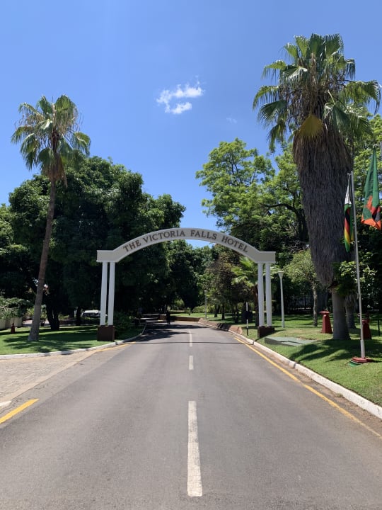 Gartenanlage The Victoria Falls Hotel
