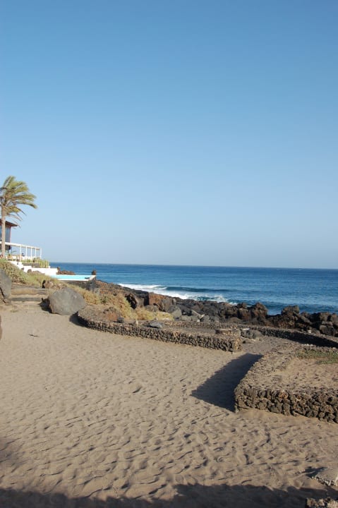 Blick vom Hotelende allsun App.-Hotel Albatros