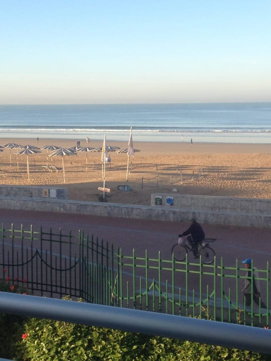 Aussenansicht vom Balkon Agadir Beach Club Hotel