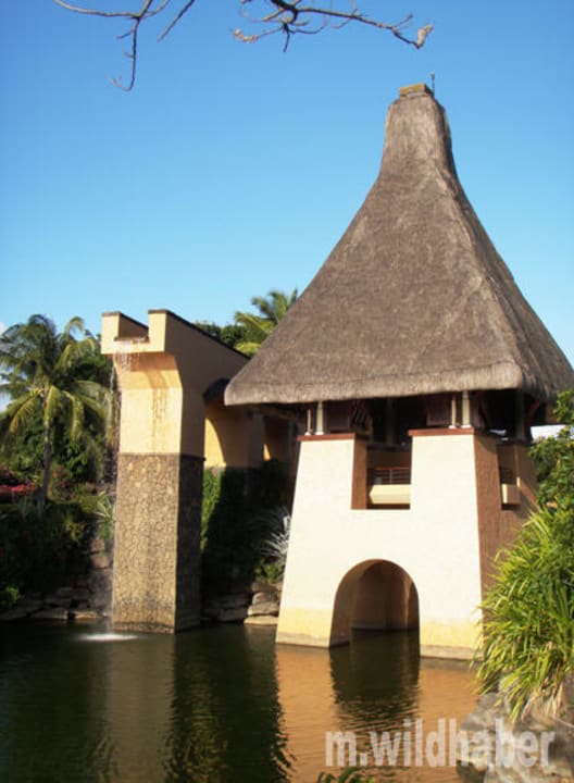 Gartenanlage/ Eingangsbereich Hotel The Oberoi Mauritius