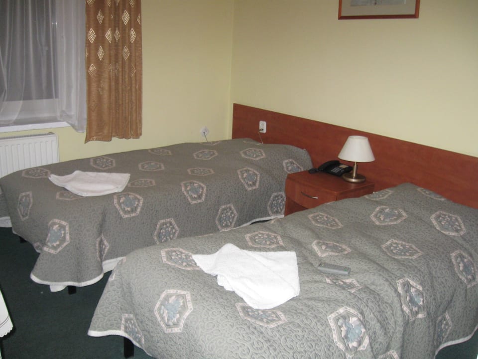 Betten im Zimmer Hotel Kapitan