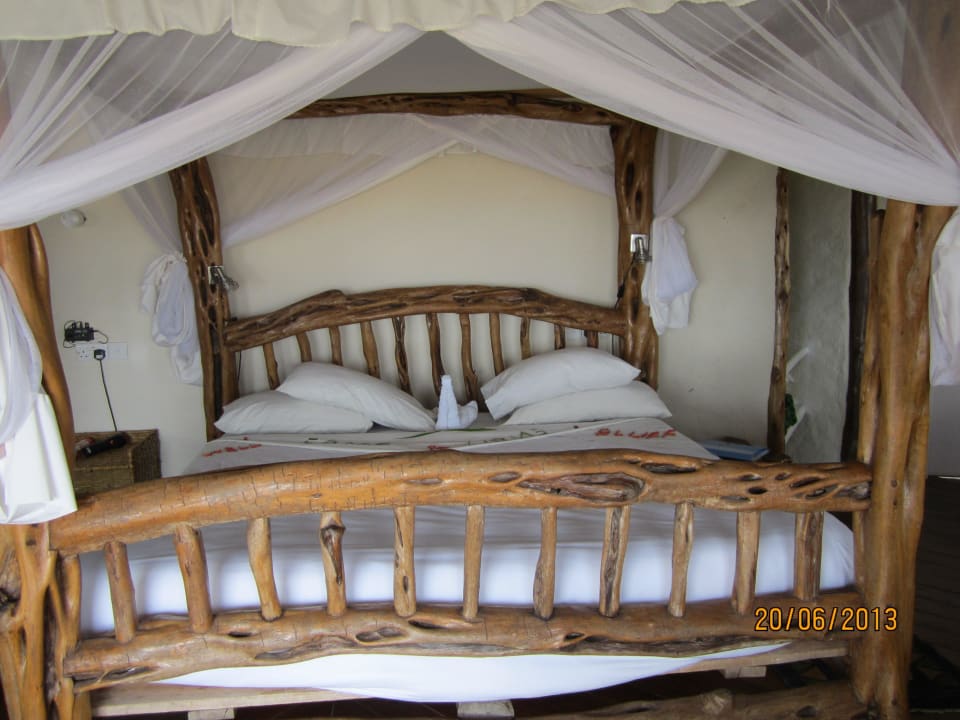 Unser "Himmelbett" Hotel Lion Rock Safari Camp