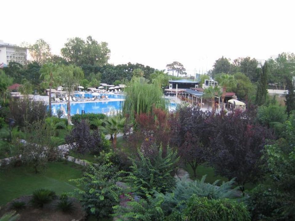 Blick von unserem Zimmer Fame Residence Göynük