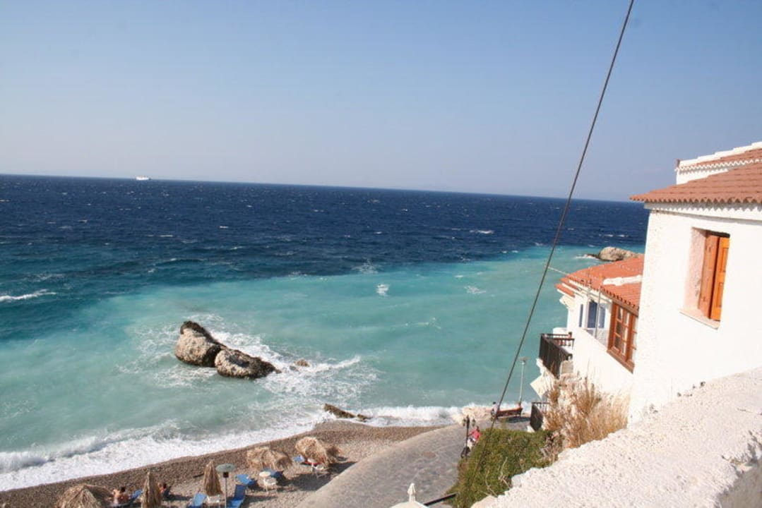 Long Beach von oberhalb betrachtet Kalidon