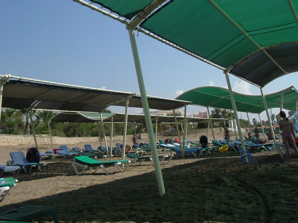 Liegebereich am Strand Megasaray Club Belek