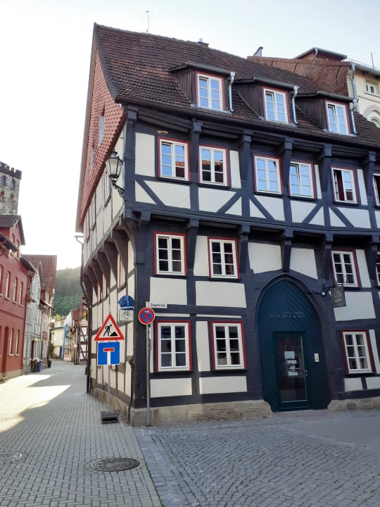 Außenansicht Hotel Alte Windmühle Garni