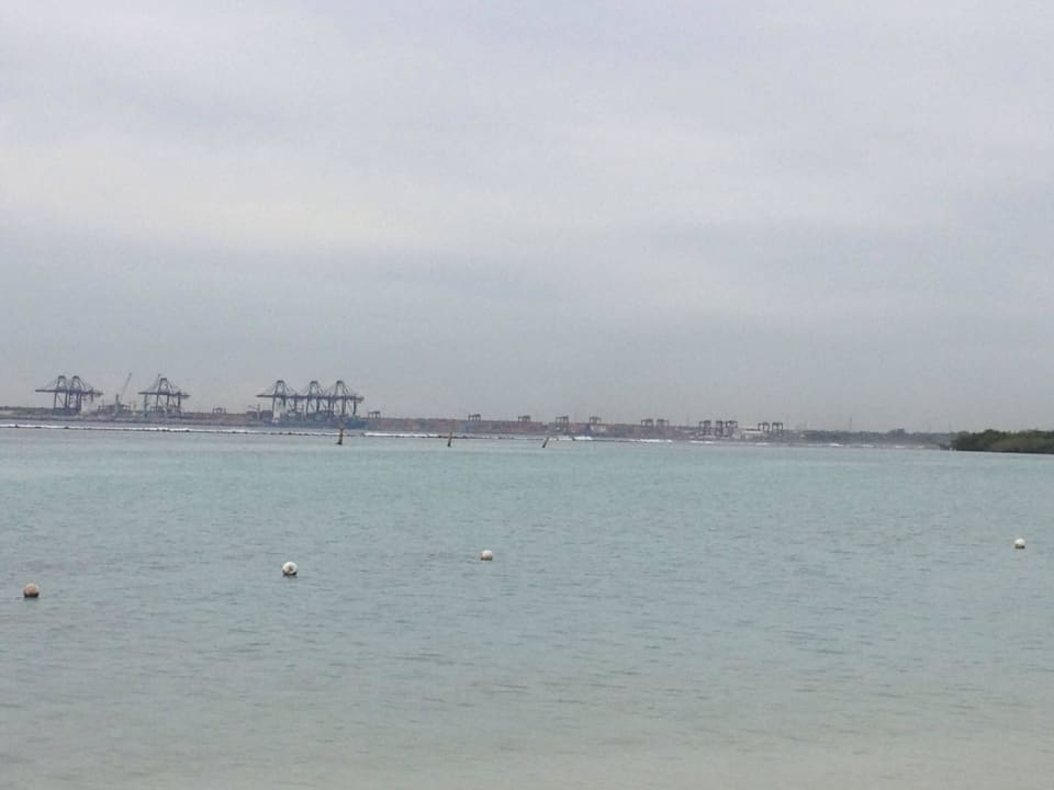 Vor dem Strandhotel whala!boca chica