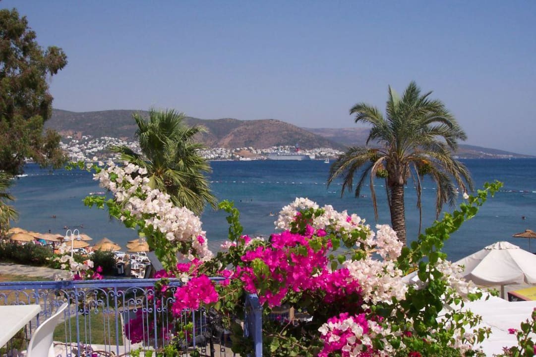 Blick von der Restaurantterrasse Salmakis Resort & Spa