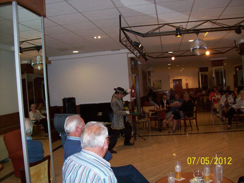 Animation am Abend Hotel Las Arenas