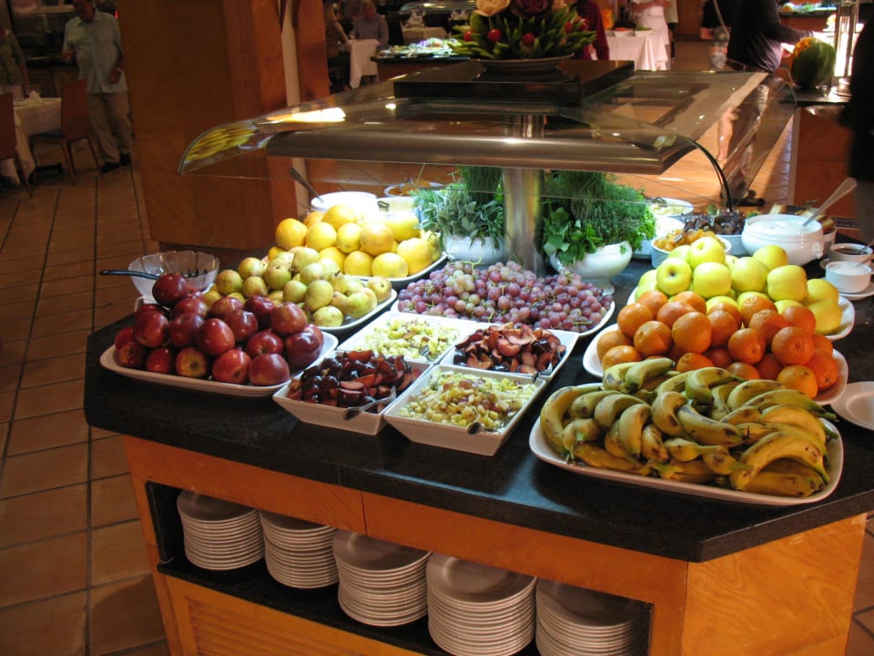 Büffetauswahl Obst Hotel Riu Tikida Dunas