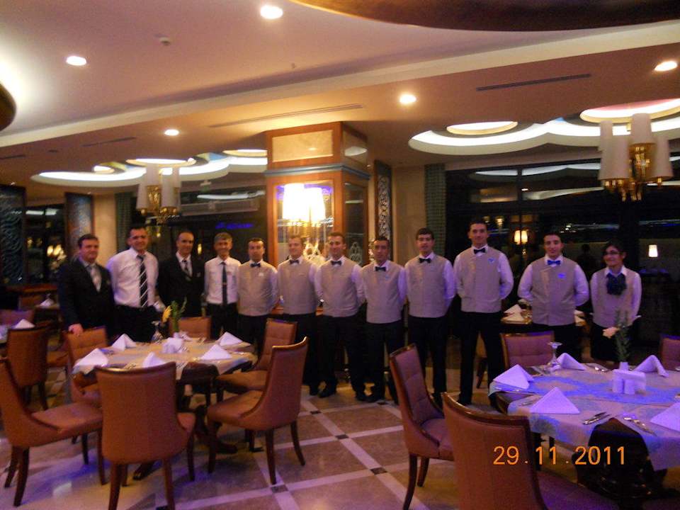 Weltbestes Restaurant Team 2011 Granada Luxury Okurcalar