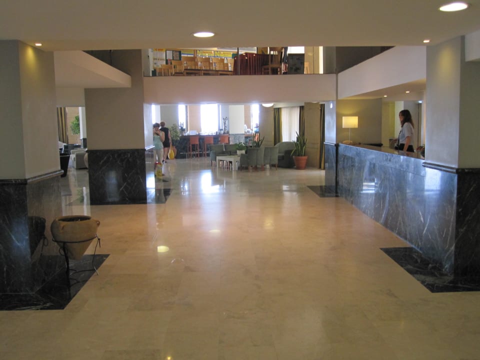 Lobby und Eingang Ibiscus Hotel Rhodos