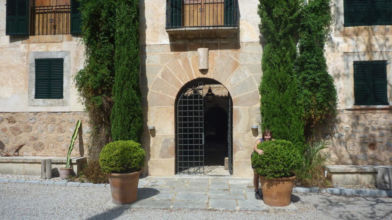 Eingang Hotel Corazon