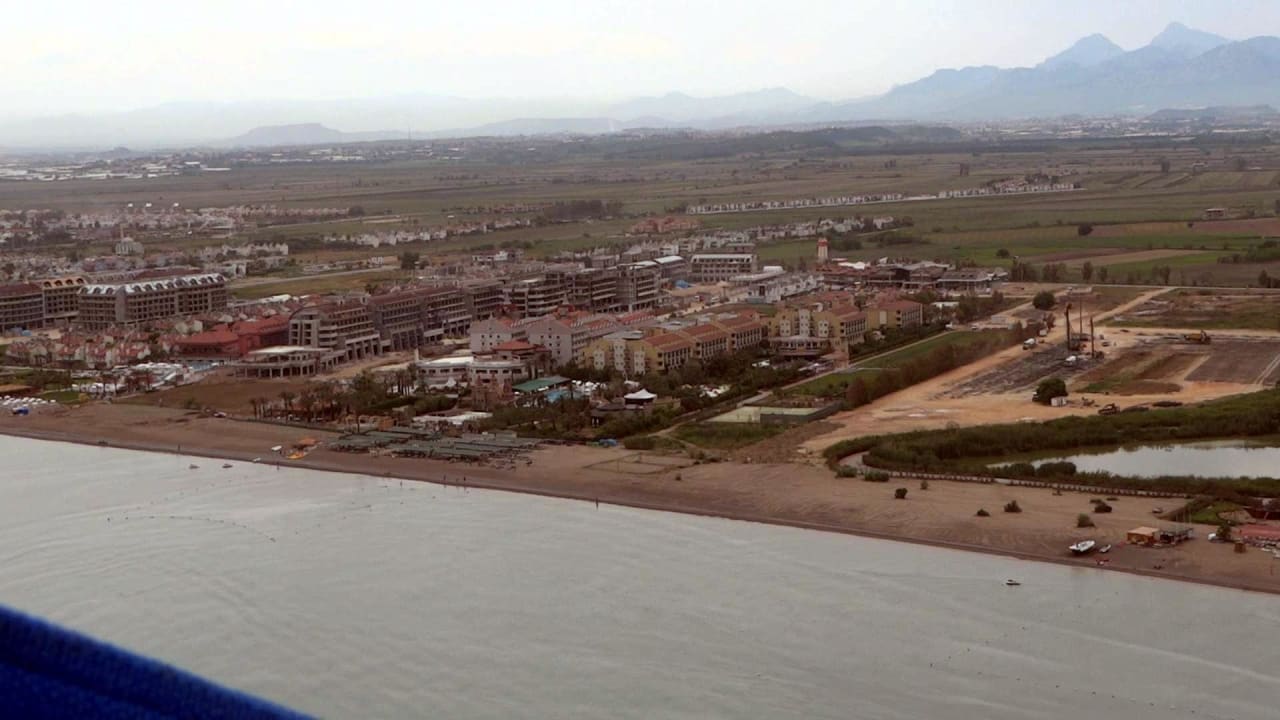 Die Lage des gesamten Hotelkomplex Belek Beach Resort Hotel