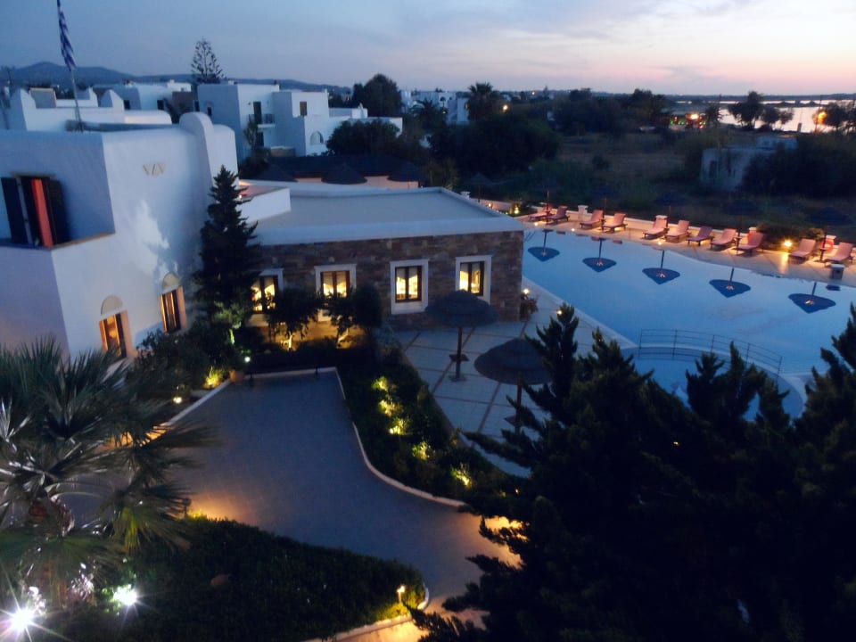 Abenddämmerung Naxos Resort Beach Hotel